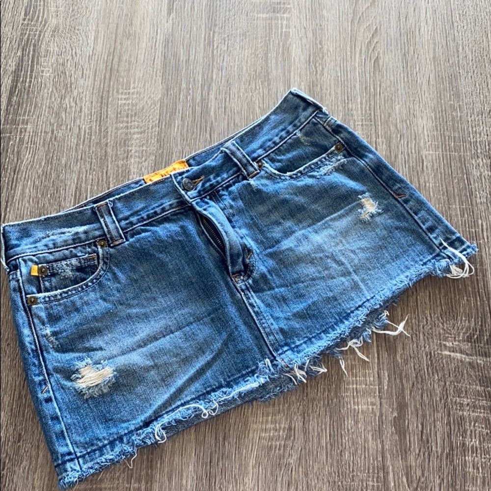 💕Hollister jeans skirt ‼️OFFERS WELCOME‼️